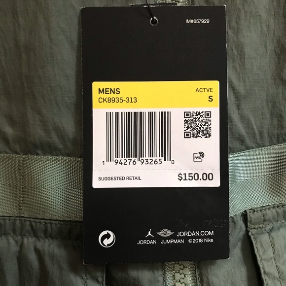 Jordan 23 Engineered Windbreaker Jacket CK8935-313 - Picture 10 of 11